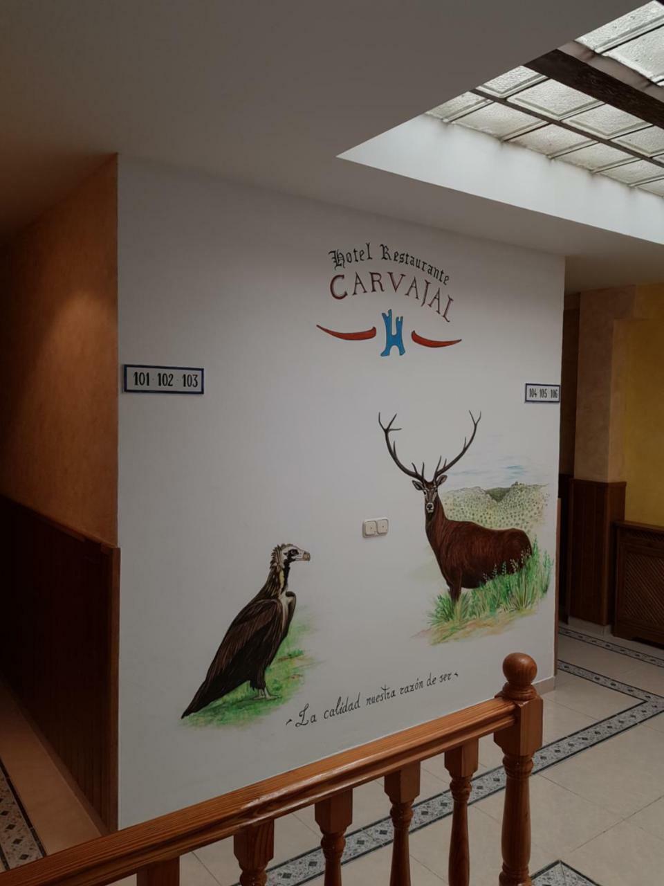 Hotel Carvajal Torrejón el Rubio Exteriör bild